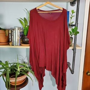 Short sleeve flowy tunic